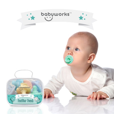 babyworks™ Pacifier Pack™ - Assorted (Includes 6 silicone pacifiers)