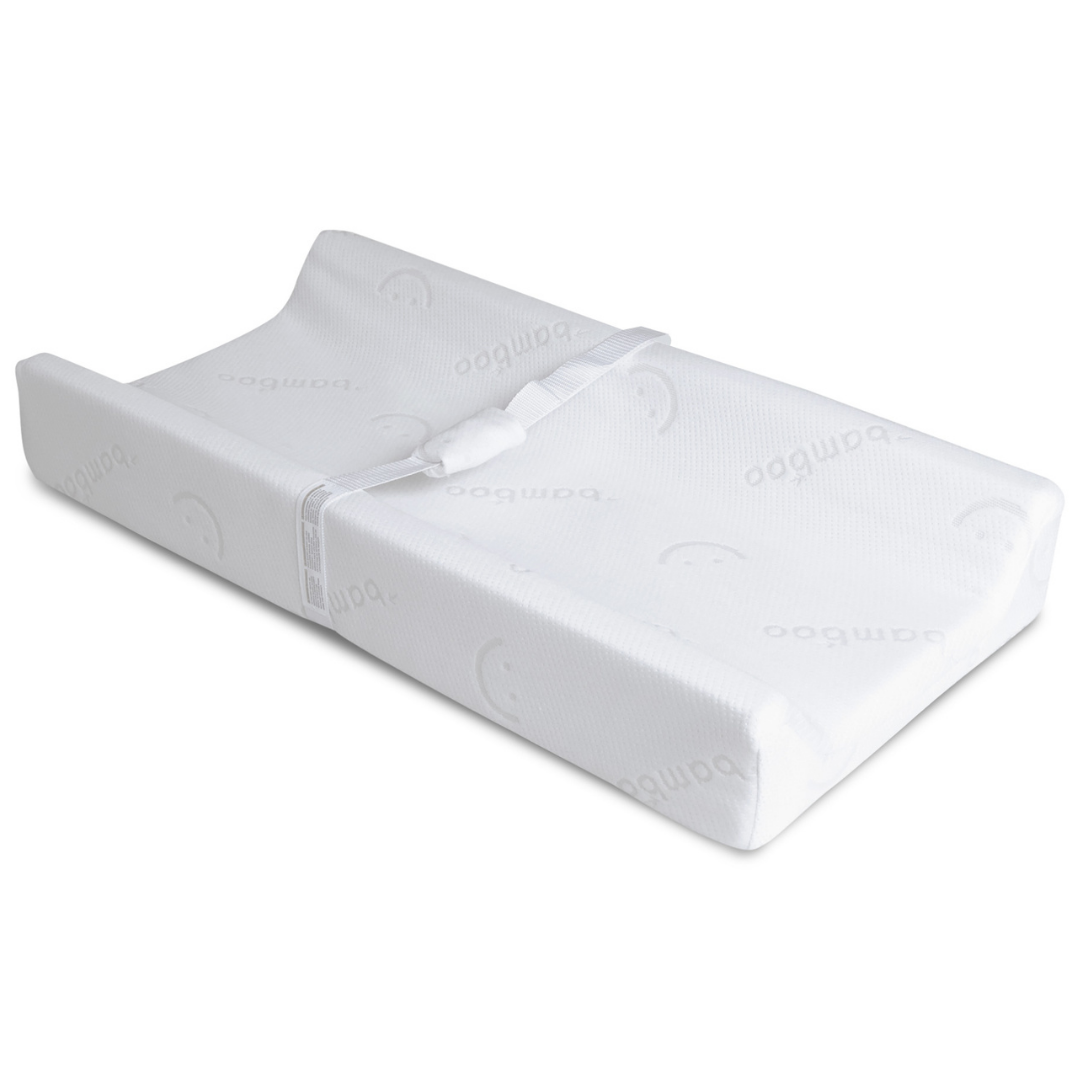 Foam change pad outlet